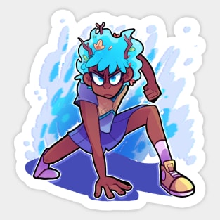 Going Super-Saiyanne Sticker